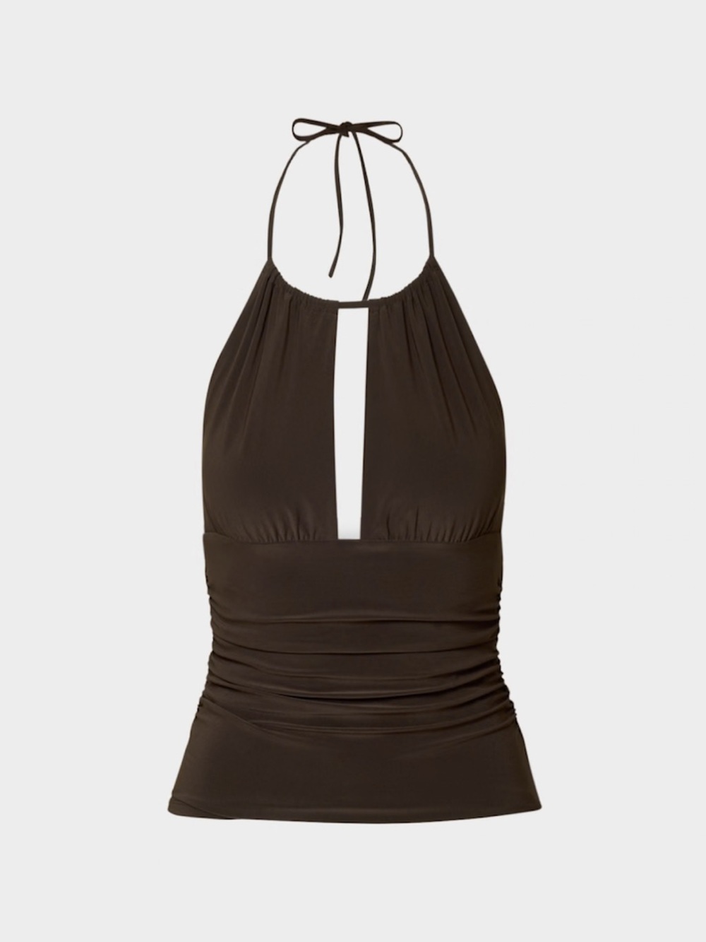 Aritzia Smooth Matter Odeum Halter Top